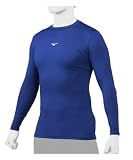 ミズノ MIZUNO バイオギア BIO GEAR アンダーシャツ ローネック 長袖 一般 ユニセックス 吸汗速乾 UVカット ストレッチ 野球 インナー 春夏秋冬 オールシーズン ベースボールマリオ 12JABC11