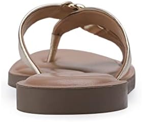 Aerosoles Women's Gaia Slide Sandal, Soft Gold, 7 | Image 2