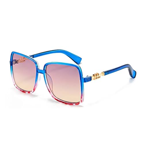 Lunettes de soleil dégradées bleues idéales pour vos terrasses
