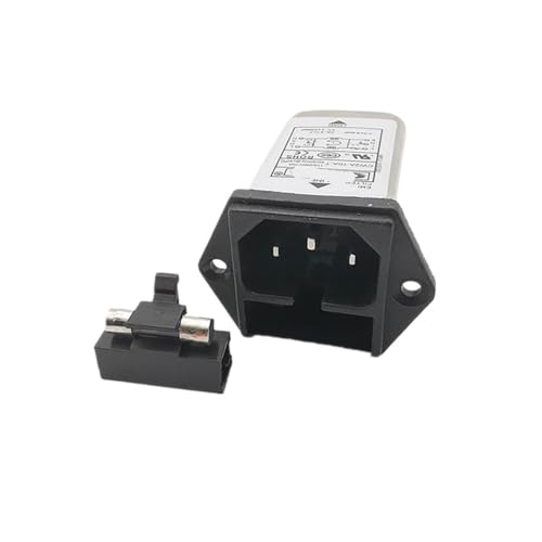 1 Pcs AC Socket Fuse Switch Filter CW2B-06A-T CW2C-10A-T CW2A-10A-T(CW2A -10A -T 10A with Fuse)