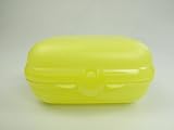 Tupperware original Tupperware Oyster Box Snack Keeper amarillo claro