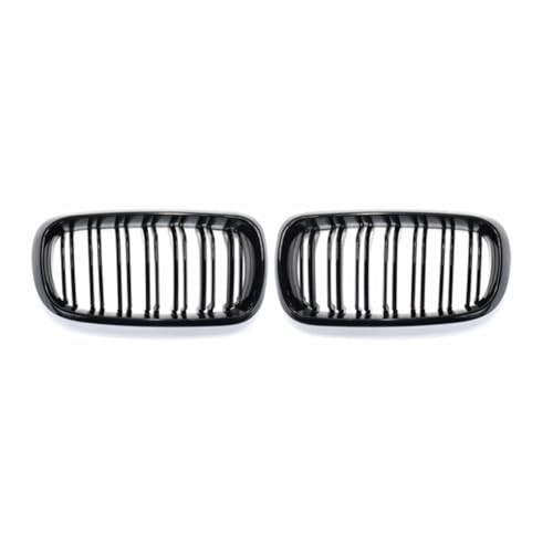 Calandre avant noire brillante au design double haricot sport pour X5 F15 et X6 F16