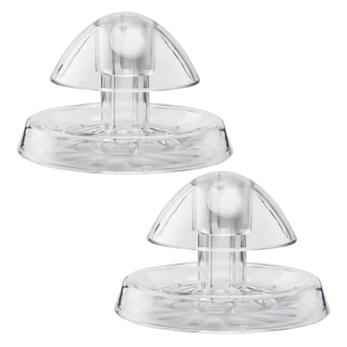 minkissy 2pcs Transparent Aquarium Snail Trap, Effective Snail Catching Device for Fish Tank Convenient and Easy to Use - Image 3