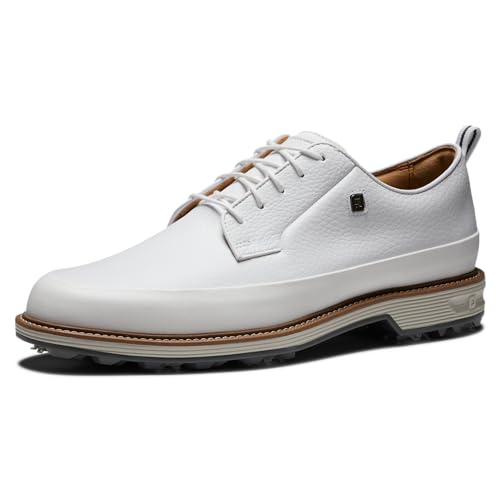 FootJoy Men's Premiere Series - Field LX Previous Season Style Golf Shoe, White/Cool White, 9.5