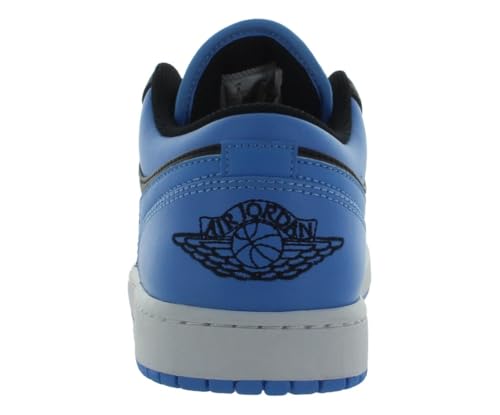 Image of Nike Air Jordan 1 Low Mens Shoes Size 8, Color: Shadow /University Blue /Midnight