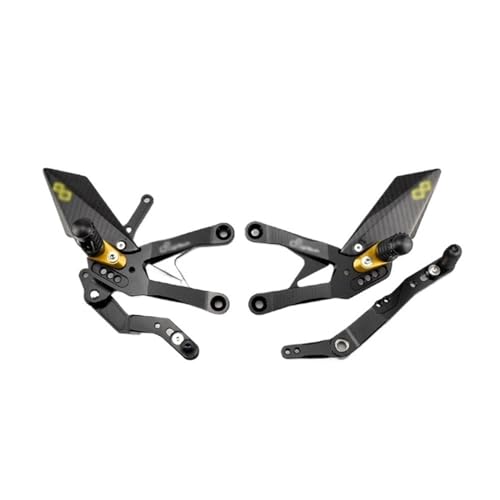 Pédales Surélevées Moto YZF-R1 Kit de Levier de Vitesse Réglable