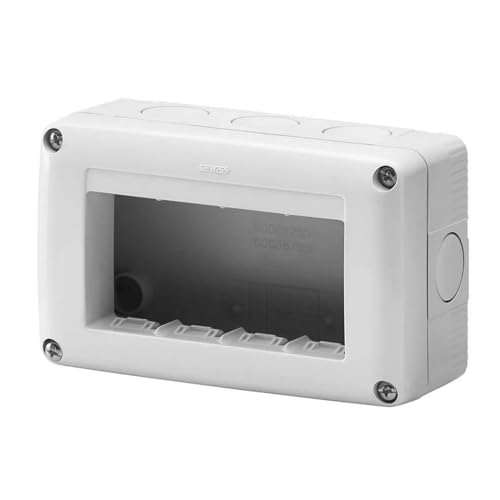  SCATOLA 4 FRUTTI GEWISS SYSTEM