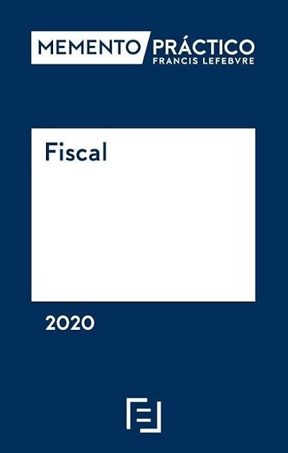 Portada de Memento fiscal 2020