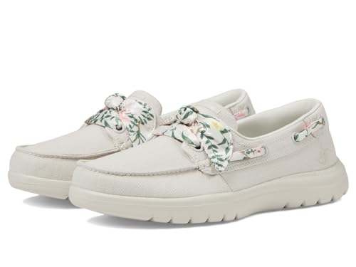 Skechers Boat Shoe, Botas Mujer, Beige, 38 EU