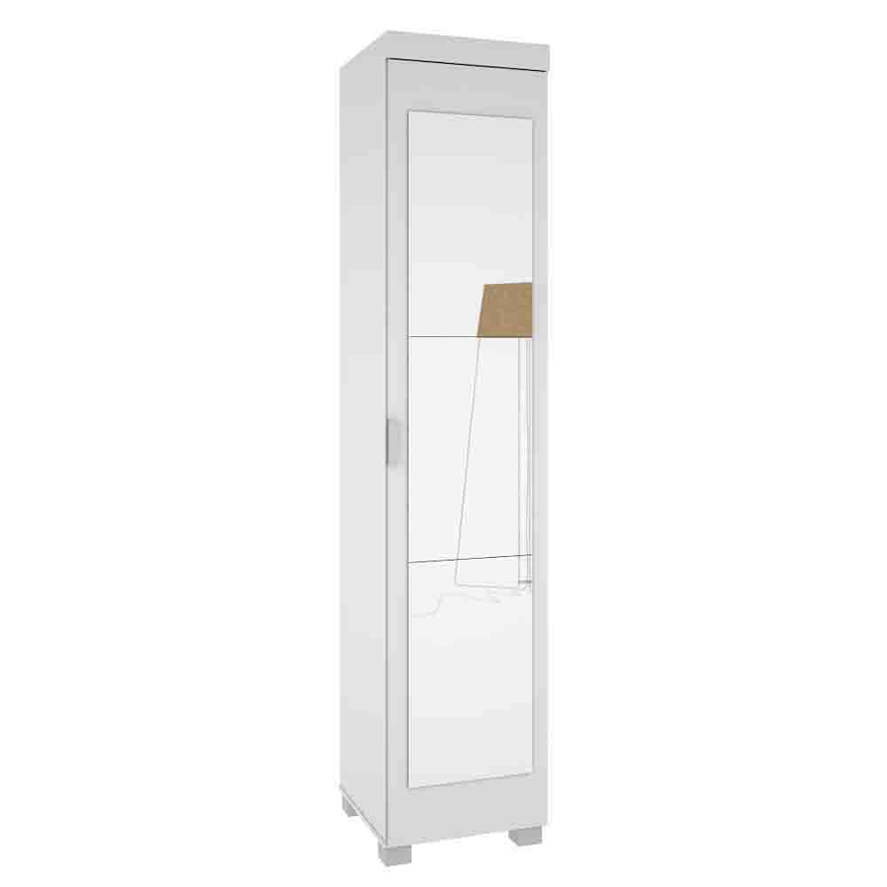 Sapateira 1 Porta June Com Espelho Branco Mirarack