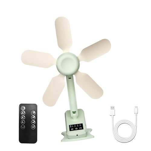 Ventilador silencioso portátil y multifuncional con 3 velocidades para hogar