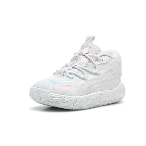 PUMA Toddler Girls Mb.03 Iridescent Basketball Sneakers Shoes - White - Size 6 M2