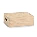 Produktbild Zeller 13151 Allzweckkiste m. Deckel, Nadelholz, ca. 40 x 30 x 14 cm, Holzkiste m. Deckel, Erinnerungskiste, Holzbox, Aufbewahrungskiste aus Holz