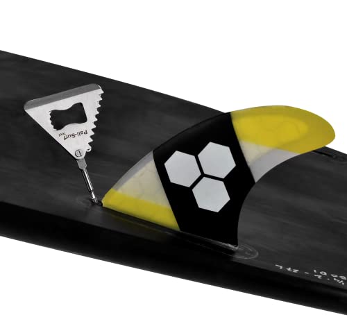 A Vebodi | Surf Fin Key + 6 Fcs Grub Screws | Wax Comb | Wax Scraper | Bottle Opener | Screwdriver | Keychain – Multi Tool | Surfer Gift | #TOP7