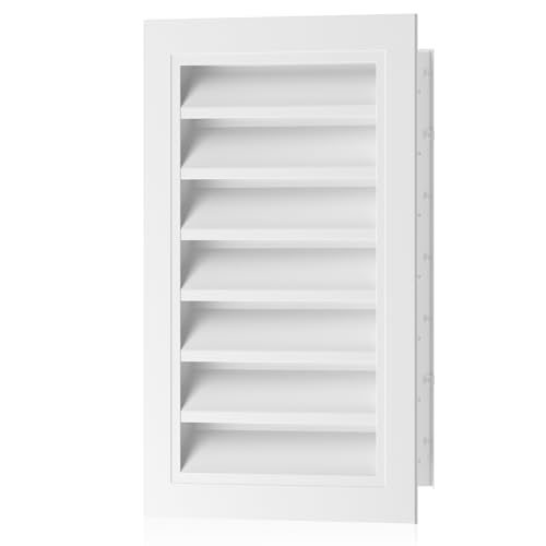 12x18 Gable Vent with Filter Mesh