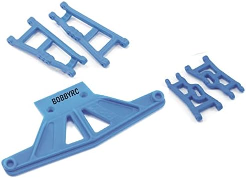 RPM 80245 80185 81165 Front Bumper Wide Blue A-Arms Rustler Stampede 2wd Includes CHICAGOLAND RC Coupon