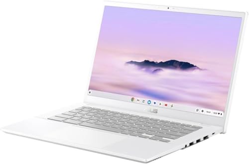 Image of ASUS Chromebook Plus CX34 Everyday Value 14.0 inch FHD Display (Intel i3-1215U, 8GB LPDDR5, 384GB Storage (128GB SSD + 256GB Micro SD Card), Backlit KB, WiFi 6, HD Webcam, BT 5.4, Chrome OS) (Renewed)