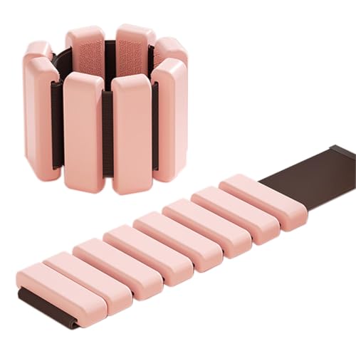 VNLCPX 2 Piezas Pesas Tobillos 1KG, Tobilleras con Peso Removibles, Pesas Muñecas y Tobillos 0.5KG Cada Uno para Yoga Pilates Aeróbicos Baile
