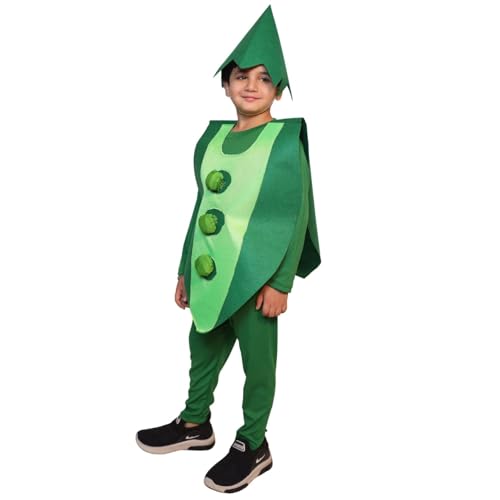 Image of Kaku Fancy Dresses Fruit and Vegetable Costume Paper Cutout with Cap For Kids | Healthy Food Costume For Boys & Girls (Tracksuit Not Included)