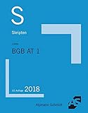 alpmann schmidt köln  Skript BGB AT 1: 2018