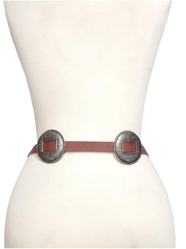 Hot Style: Western-Inspired Matching Round Buckle and Concho Belt4