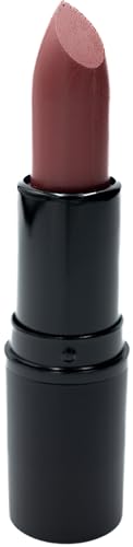Image of Pure Ziva Delicious Mauve Medium Red Pink Lipstick Color Moisturizing Paraben Free, No Animal Testing & Cruelty Free Lip Makeup Color