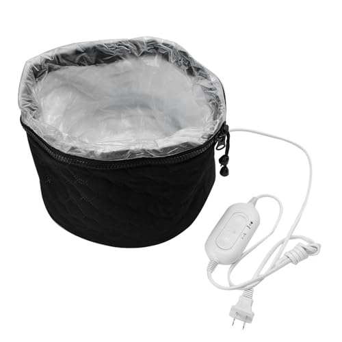 Hair Steamer Cap for Deep Conditioning Electric Heating Cap with 3 Temp Settings, Salon Grade Thermal Hair Treatment Hat for Damaged Hair Repair, Home Spa Use (US Plug, Adjustable Fit) - Thumbnail 4