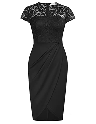 Kate Kasin Elegante Abendkleider für Hochzeit Vintage Bodycon Kleider mit...
