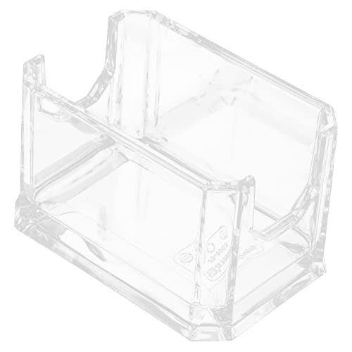 WEKADRIN Tea Bag Organizer Small Storage Box for Tea Bags Sugar Packets and More and Scratch Resistant for Home and Bar Use