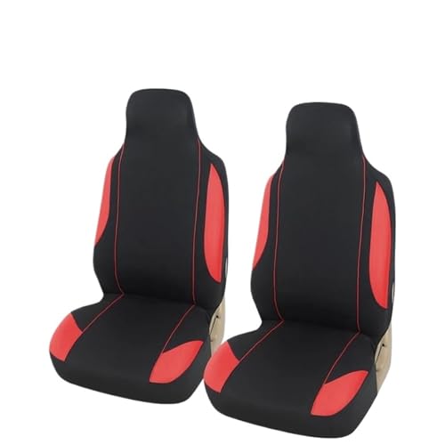 Housse de siège de voiture universelle rouge protecteurs sièges baquets Mazda MX-3 2007