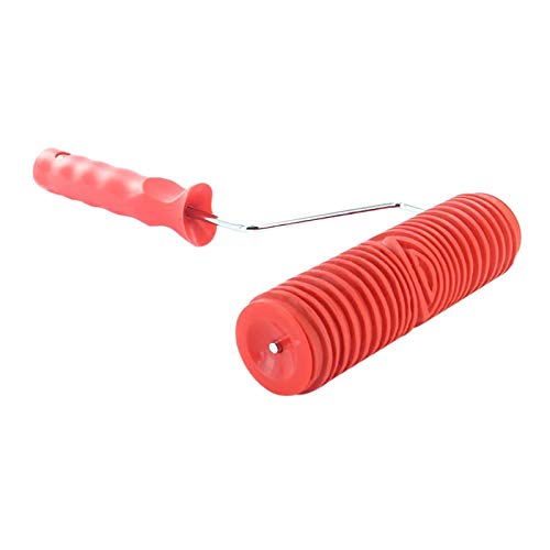 Bortivier 7 Pulgadas de Rodillo de Pintura Herramienta de DecoracióN de la Pared de Bricolaje 7 Pulgadas para el DiseñO de Grano de Madera con Textura