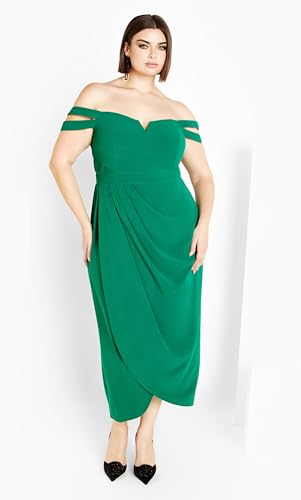 Image of City Chic Women's Plus Size Rosa Love Dress