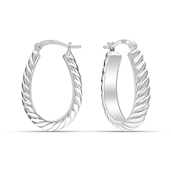 Oval Spiral Textured-27mm