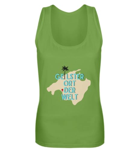 T-shirt Mallorca femme inscription Geilster Ort pour vos soirées d'été et vacances