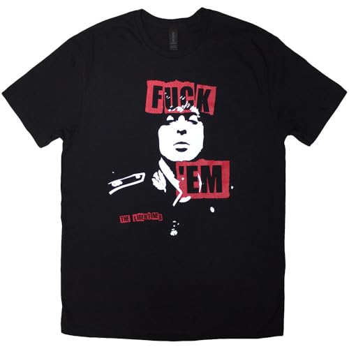 T-shirt The Libertines Slogan Rock Off en taille S pour homme et femme