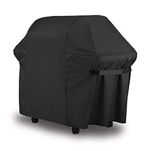 Wenscha Premium Grill Cover 600D Oxford (147 x 61 x 122 cm) High-Strength Waterproof Cover for Gas Grill - UV Protection for Weber, Landmann, Outdoorchef