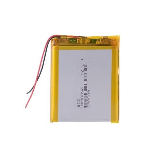 Batería 605060 3,7V 2500mAh LiPo de repuesto para altavoces bluetooth y mandos
