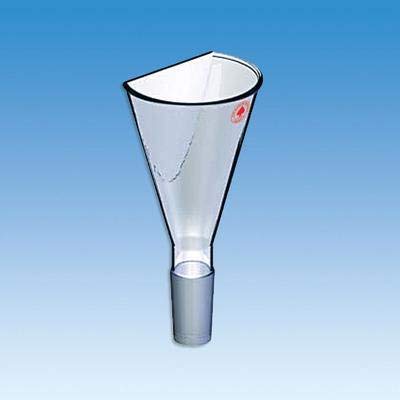 7250-05 Powder Filtering Funnel, Flat Side, 75mm Diameter, 24/40 Joint