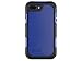 iPhone 7 Plus Rugged Case, Survivor Extreme Impact Resistant Case with Holster, Black/Blue