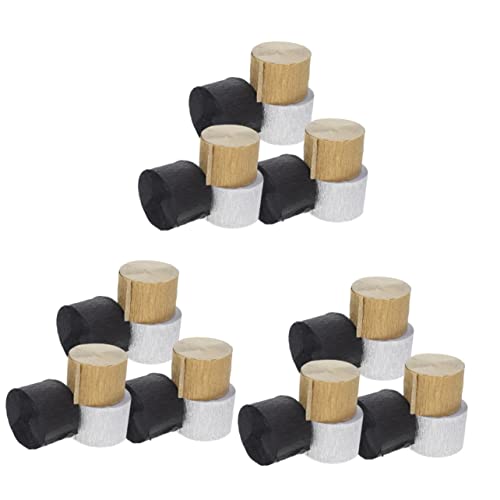 Kisangel 27 Rolos De Papel Crepom Rolo De Papel Adereços