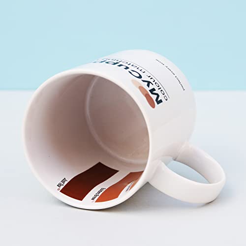 Suck UK Tea Mug Novelty Mug For Tea Colour Guide Mugs For Men & Women Tea Cup & Large Mug Office Gifts Cups And Mugs Kitchen Accessories New Job Gifts Or Tea & Coffee Mugs Gifts For Women