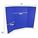 Flipside Products 36” x 48” Foam Project Boards for Presentations, Science Fair, School Projects, Event Displays and Trifold Picture Board - Blue - 3 Pack