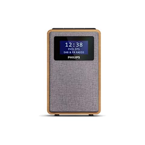 Philips R5005/10 Radio Reloj Despertador Dab+ con Alarma Dual y Pantalla Negro Brillante Cover