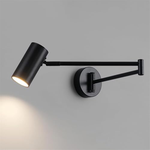 Applique LED 7W orientable à 3 modes de couleur pour lecture nocturne