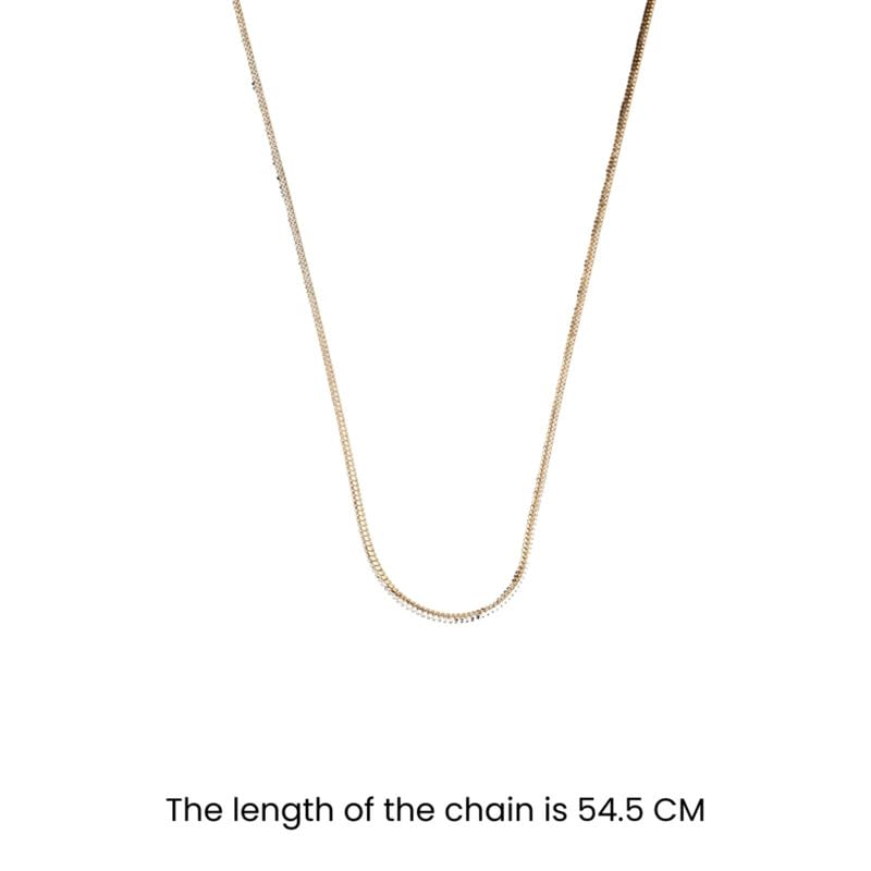 Image of Salty Alpha Anti Tarnish Neck Chain for Men | Stylish Necklace | Jewellery Accessories for Boys | Minimal Jewelry | Gifts for Boyfriend & Husband | Gift for Diwali, Christmas, Marriage, Birthday