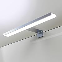 YIQAN 30cm 4000K Luz led bano para espejo 230V Lámparas de baño Iluminación IP44 para espejo de pared Iluminación para espejo Aplique de pared para baño 7W 490lm