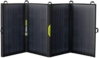 Goal Zero Nomad 50 Solar Panel versatile design maximizes solar collection while stationary packs away for travel pair with a Yeti 200X or 500X power laptops portable fridges and other essentials.