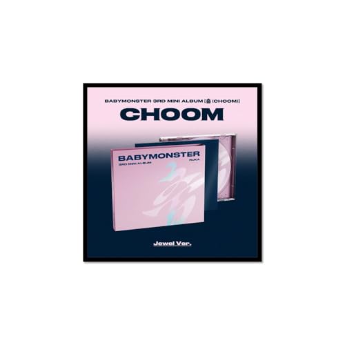 BABYMONSTER 춤 CHOOM Álbum Original de ASA sin Daños en Estuche Joya Coleccionable 2