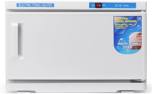 16L Hot Towel Warmer Cabinet with Removable Tray & Non-Slip Feet - Ideal for Salon, Spa, Hotel, Barber Shop - Efficient Towel Heater for Professional Use