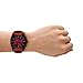 Diesel Men's D-Curve Chronograph Red Stainless Steel Watch (Model: DZ4693)